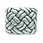 Design Gürtelschnalle Fancywork Silber von Umjubelt